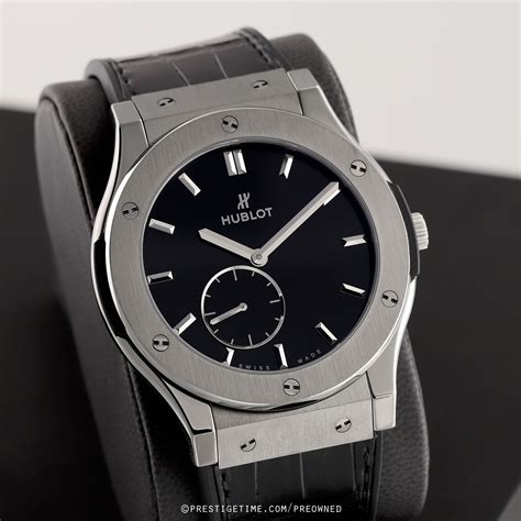 pre owned hublot classic fusion